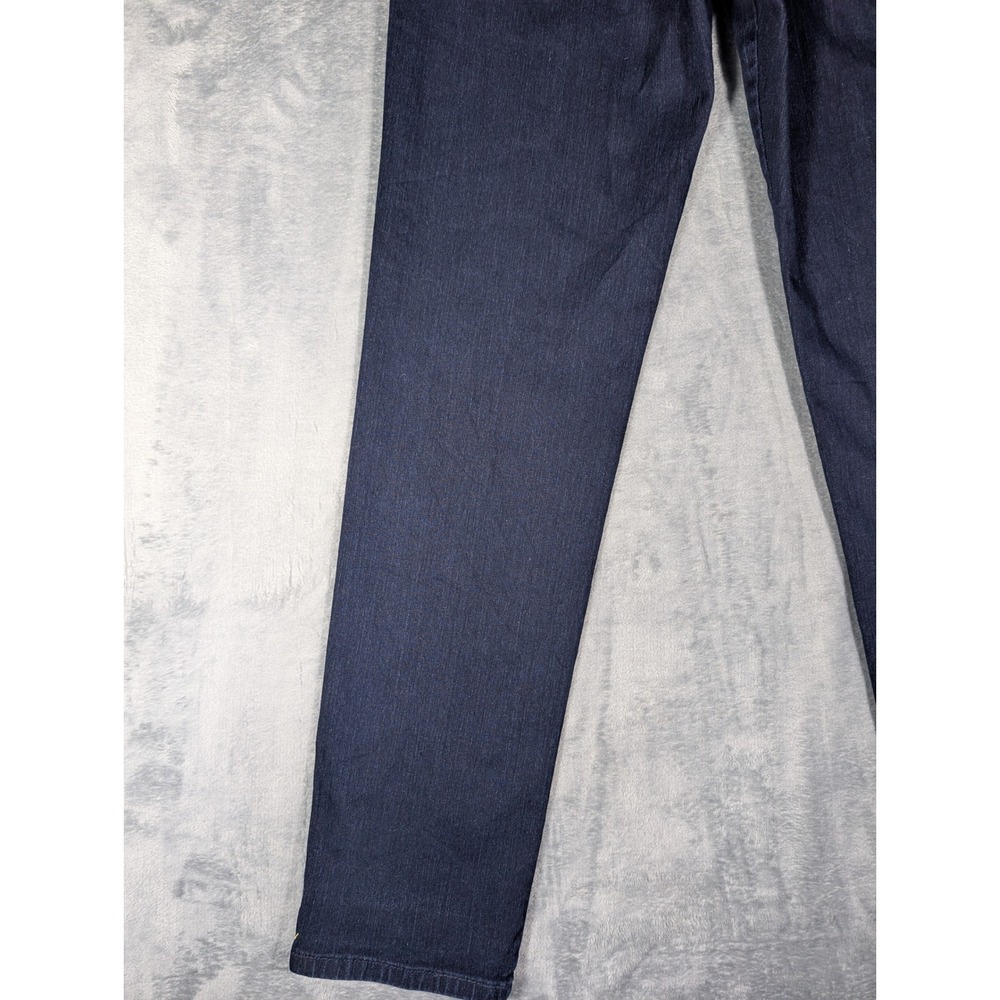 Gloria Vanderbilt Amanda High Rise Tapered Jeans Dark Wash Blue Womens Size 10L - Picture 9 of 13